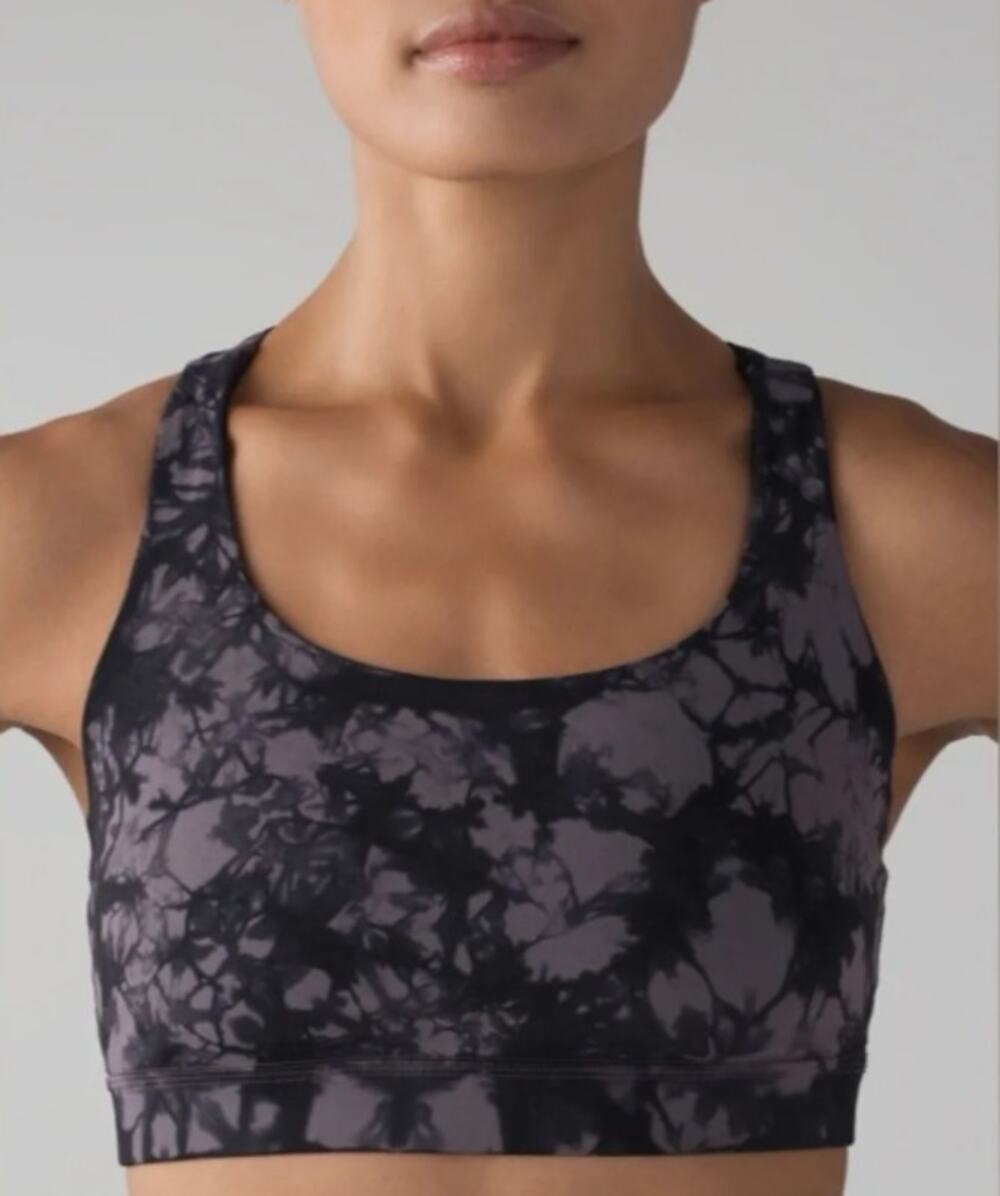 Lululemon Energy Bra Size 8 Shibori
